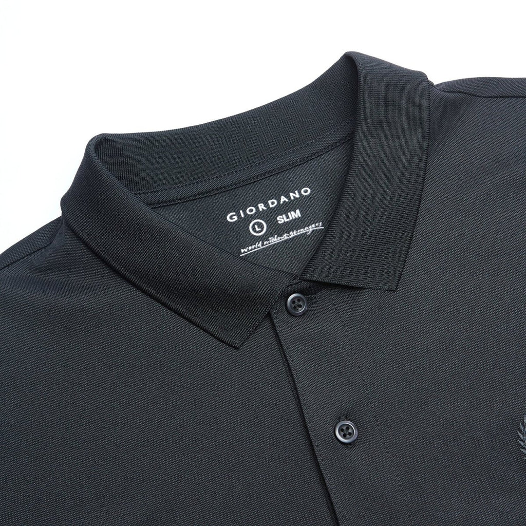 Giordano Men Slim Stretch Pique Blend Polo Shirt - first_variant_option_2 Premium Polo for Giordano