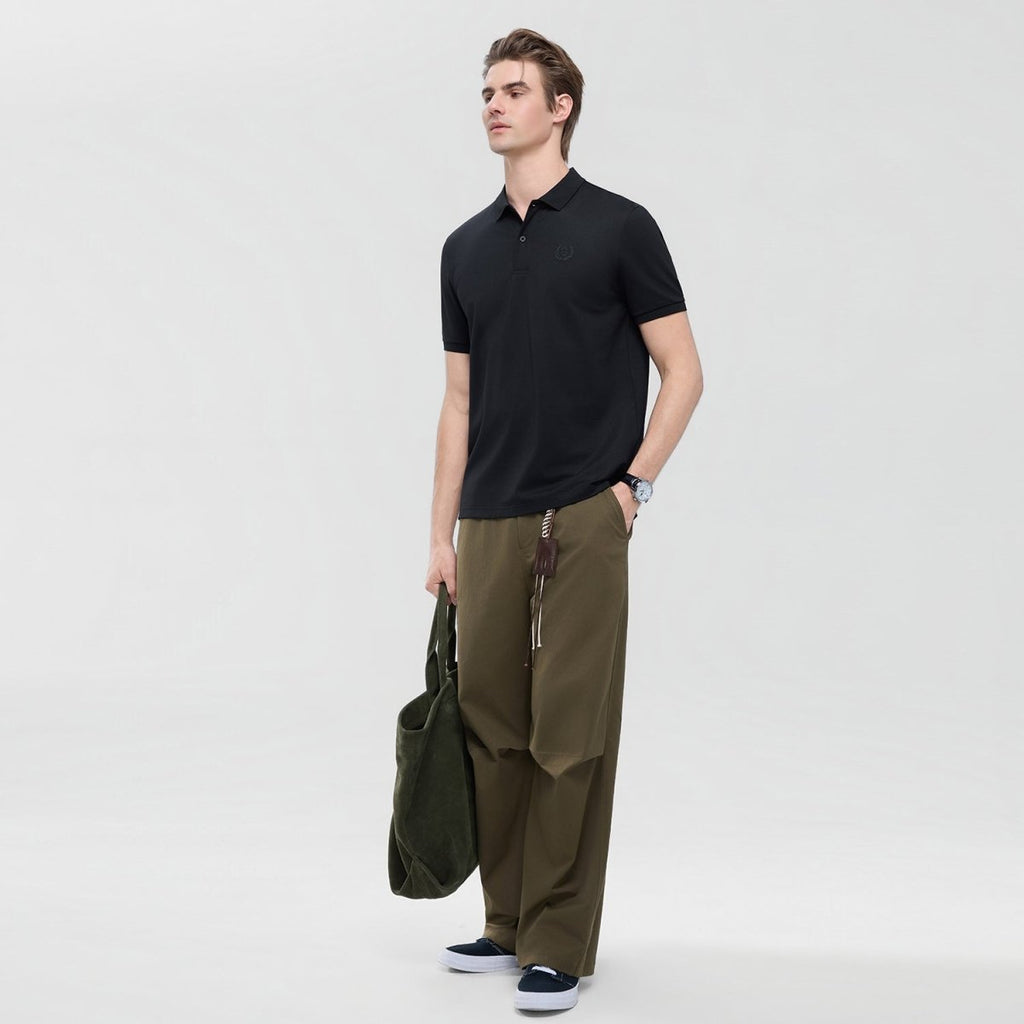 Giordano Men Slim Stretch Pique Blend Polo Shirt - first_variant_option_2 Premium Polo for Giordano
