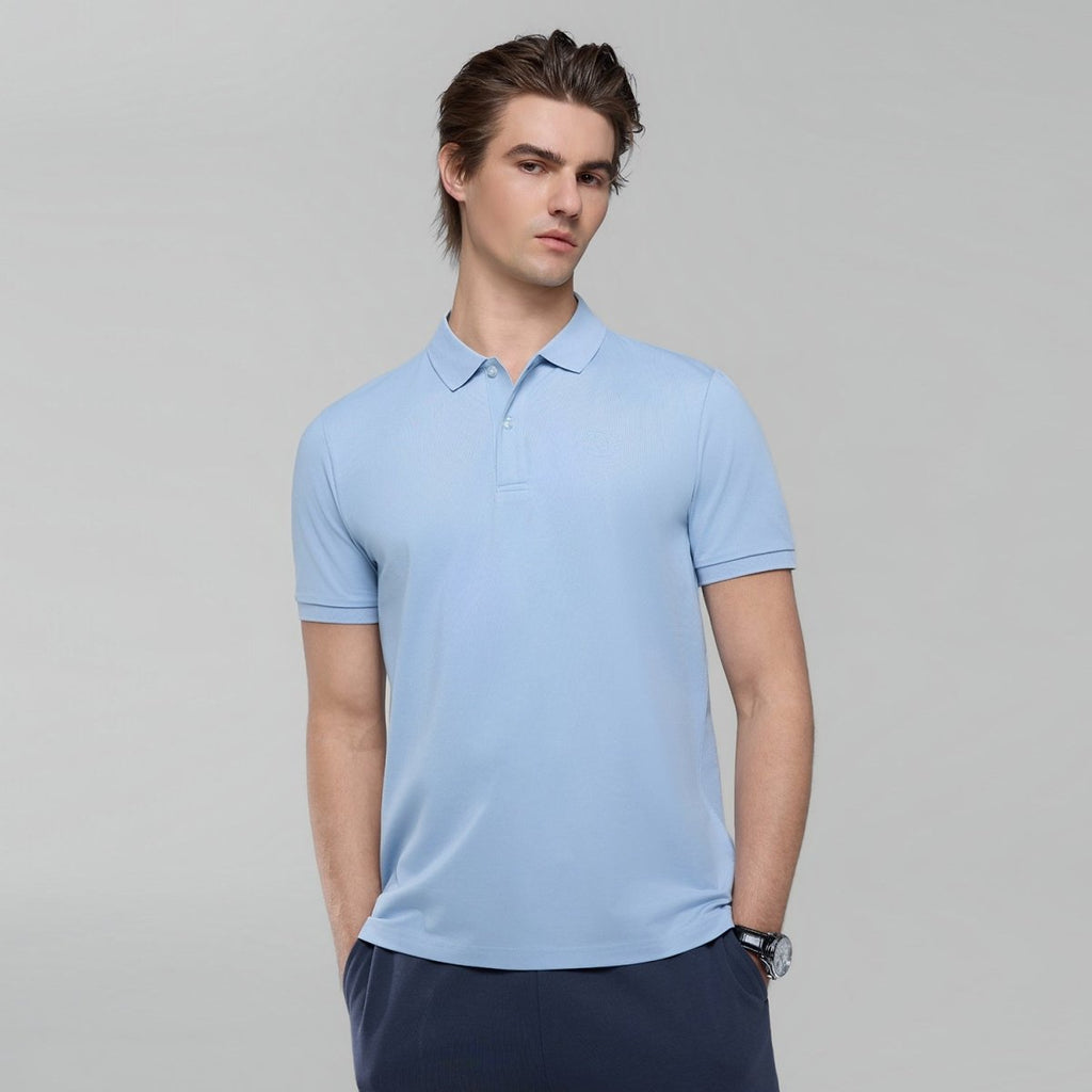 Giordano Men Slim Stretch Pique Blend Polo Shirt - first_variant_option_2 Premium Polo for Giordano