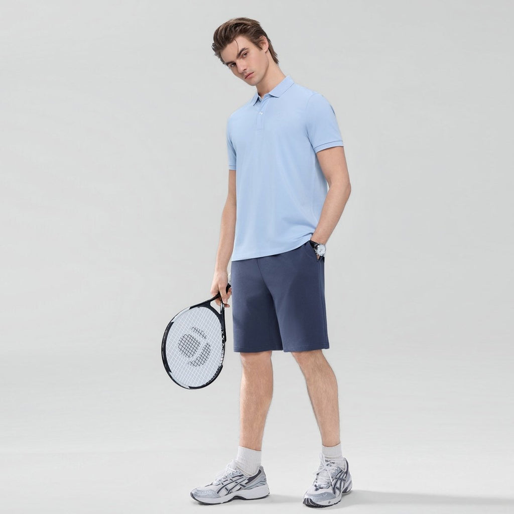 Giordano Men Slim Stretch Pique Blend Polo Shirt - first_variant_option_2 Premium Polo for Giordano
