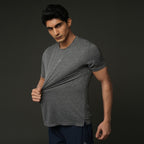 Giordano Men Slim Ultralight G - Motion Jacquard Tee - first_variant_option_2 Premium Tee for Giordano