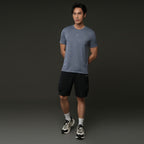 Giordano Men Slim Ultralight G - Motion Jacquard Tee - first_variant_option_2 Premium Tee for Giordano