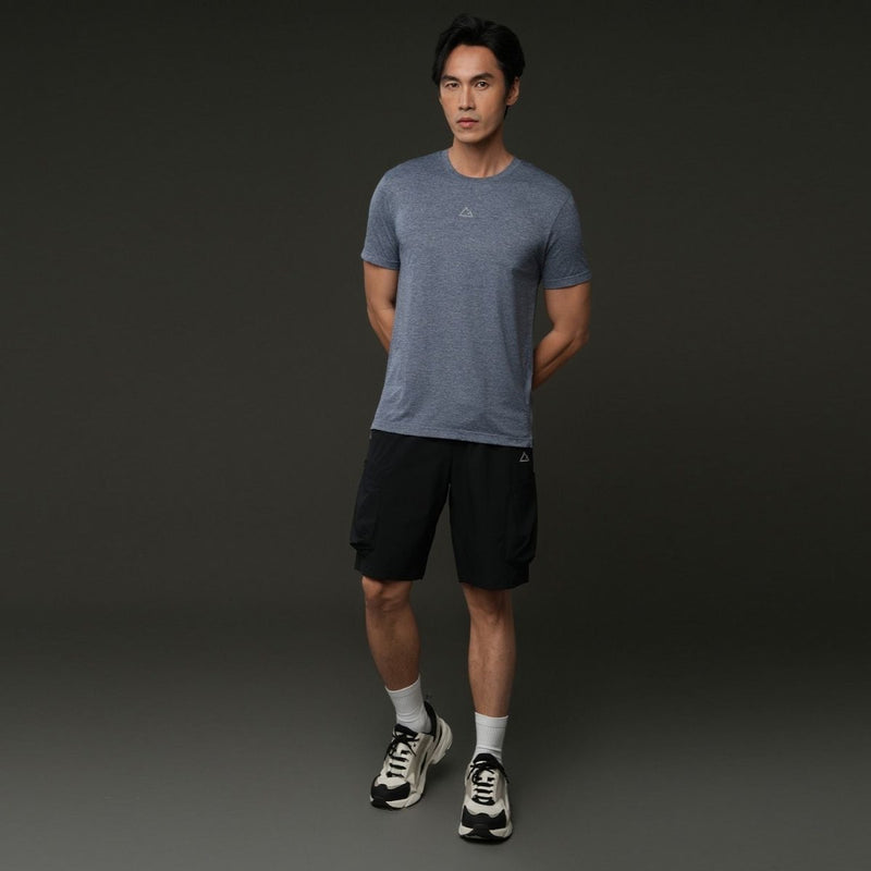 Giordano Men Slim Ultralight G - Motion Jacquard Tee - first_variant_option_2 Premium Tee for Giordano