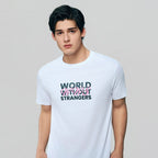 Giordano Men Slim World Without Strangers Print Tee - Premium Print Tee