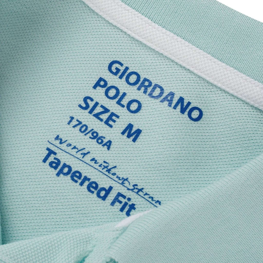Giordano Men Solid Performance Polo - Premium Polo
