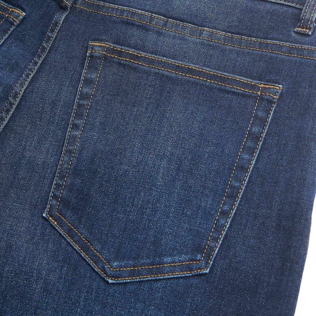 Giordano Men Straight Stretch Denim Indigo Jeans - Premium Jeans