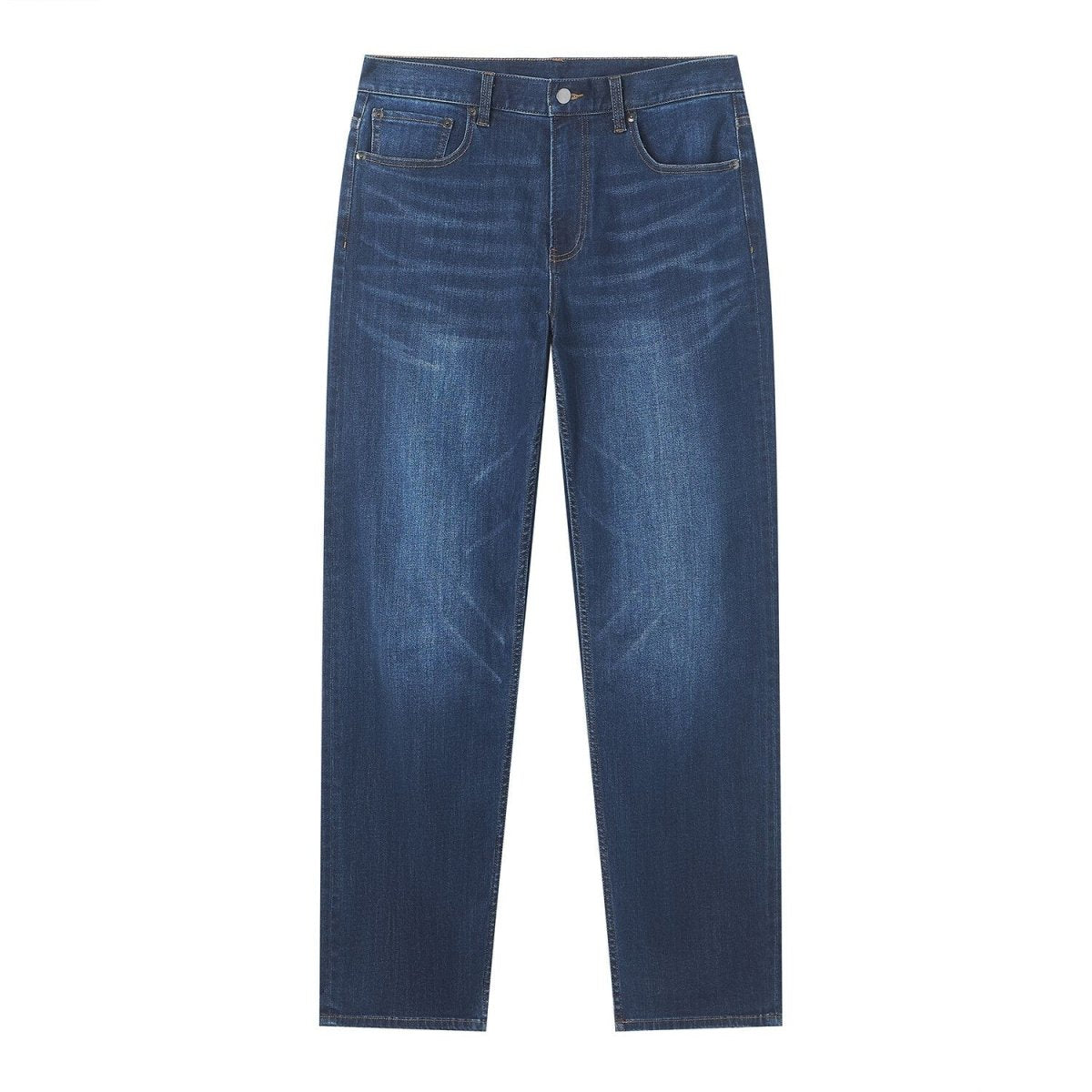 Giordano Men Straight Stretch Denim Indigo Jeans - Premium Jeans