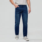 Giordano Men Tapered Stretch Denim Indigo Jeans - Premium Jeans