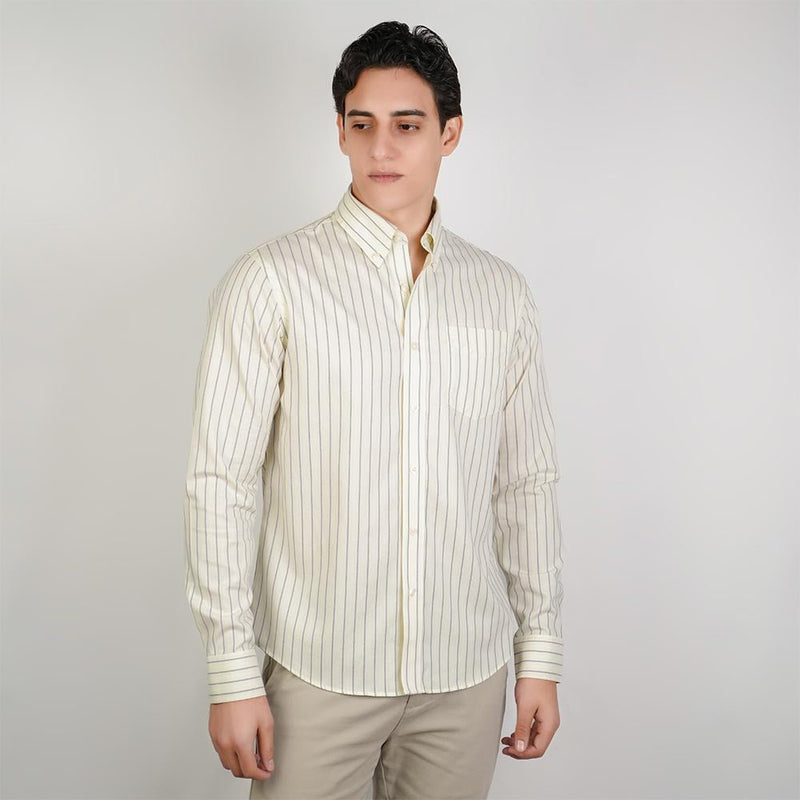 Giordano Men Wrinkle Free Regular Fit Oxford Shirt - Premium Shirts