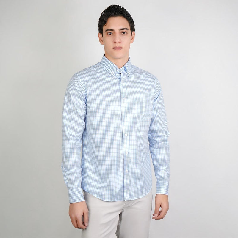 Giordano Men Wrinkle Free Regular Fit Oxford Shirt - Premium Shirts