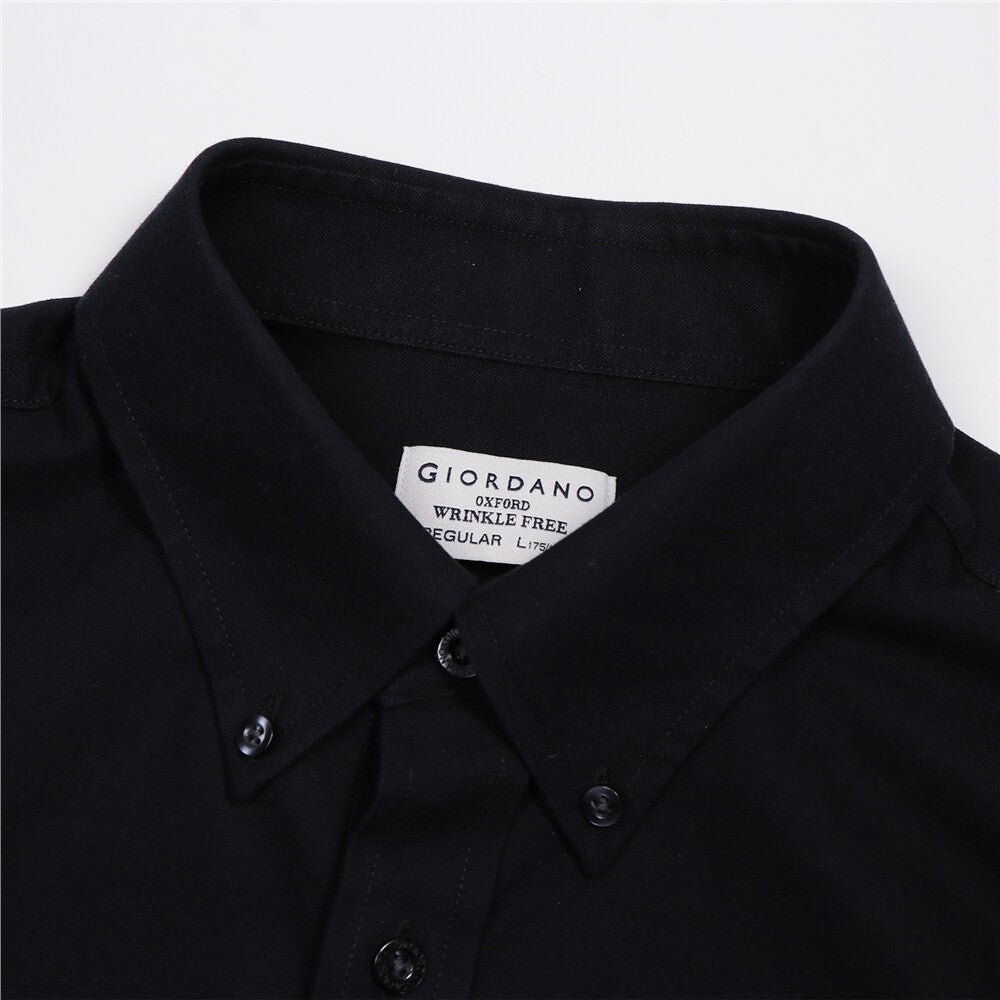 Giordano Men Wrinkle Free Shirt - Premium Shirts