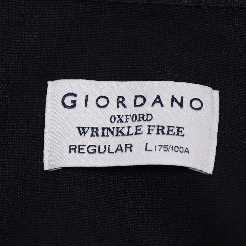 Giordano Men Wrinkle Free Shirt - Premium Shirts