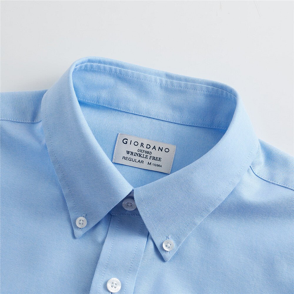 Giordano Men Wrinkle Free Shirt - Premium Shirts