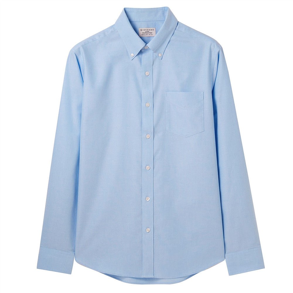 Giordano Men Wrinkle Free Shirt - Premium Shirts