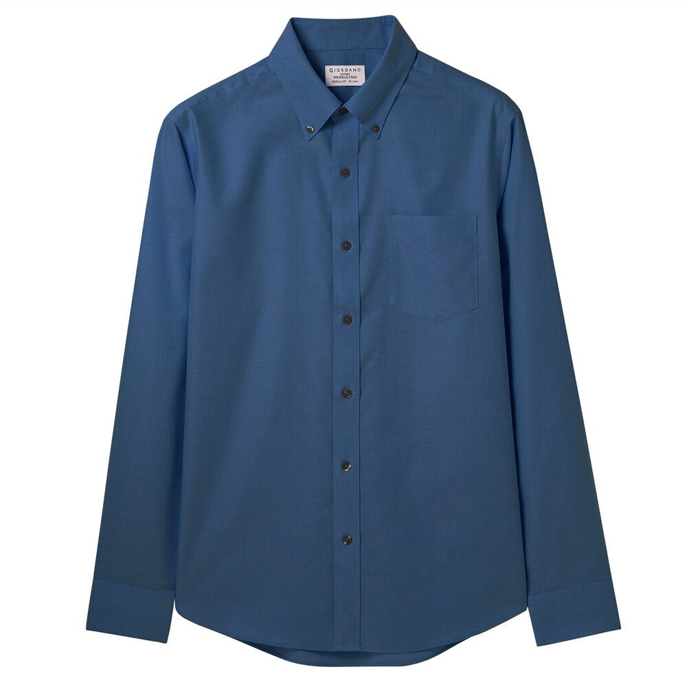 Giordano Men Wrinkle Free Shirt - Premium Shirts