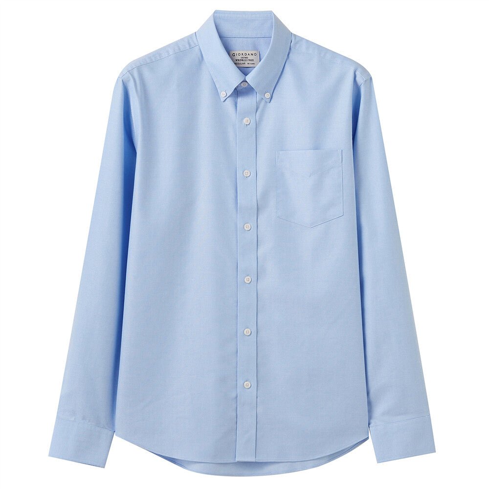Giordano Men Wrinkle Free Shirt - Premium Shirts