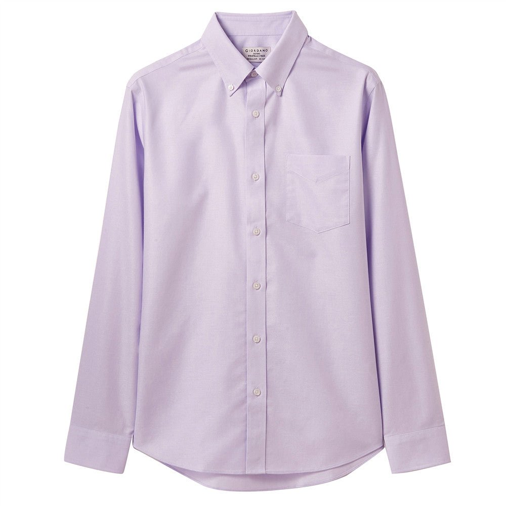 Giordano Men Wrinkle Free Shirt - Premium Shirts