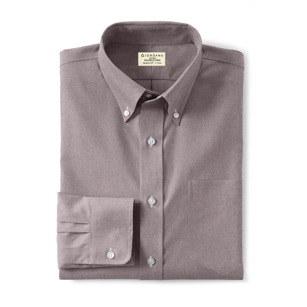 Giordano Men Wrinkle Free Shirt - Premium Shirts