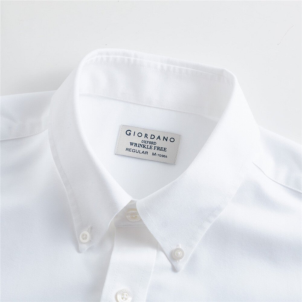 Giordano Men Wrinkle Free Shirt - Premium Shirts