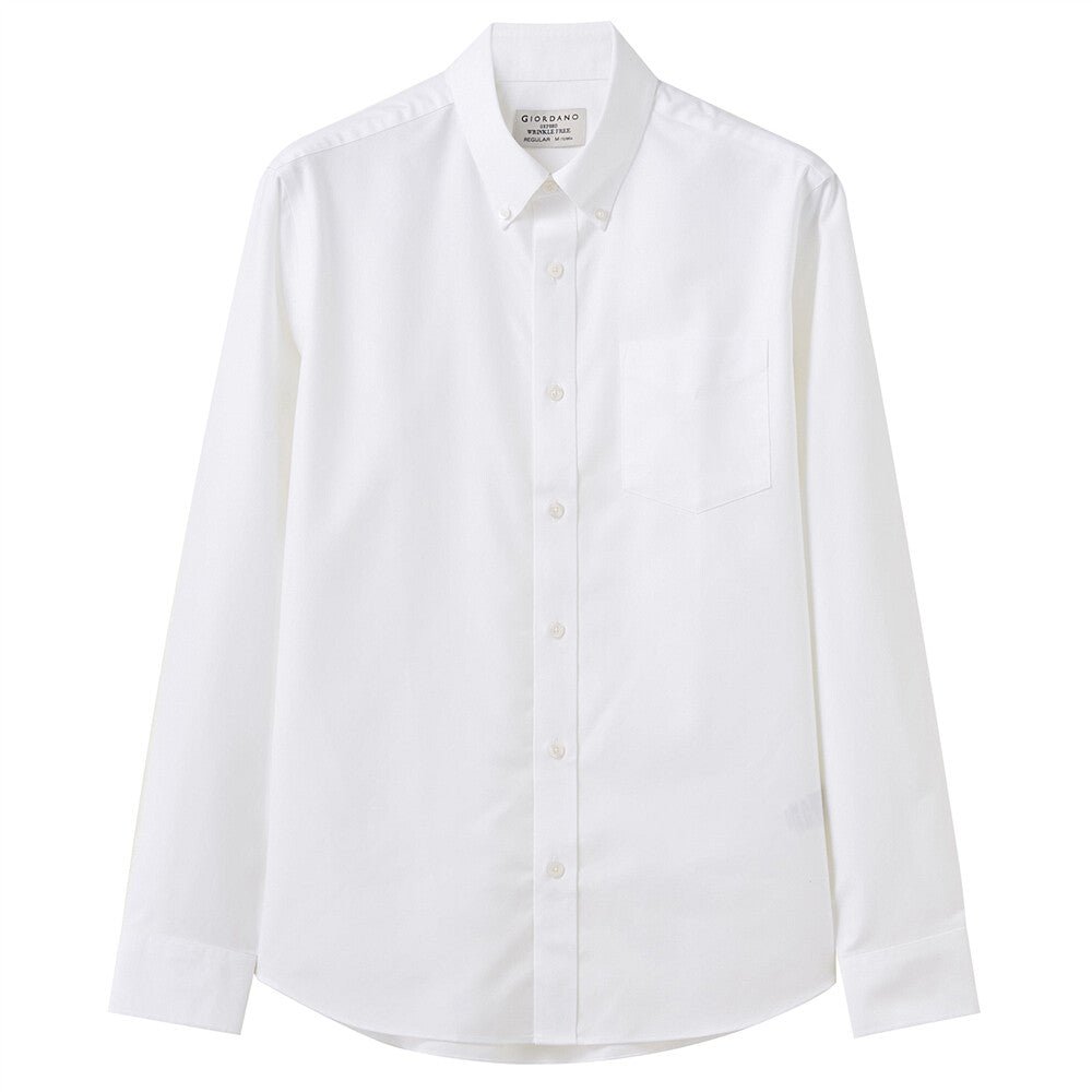 Giordano Men Wrinkle Free Shirt - Premium Shirts