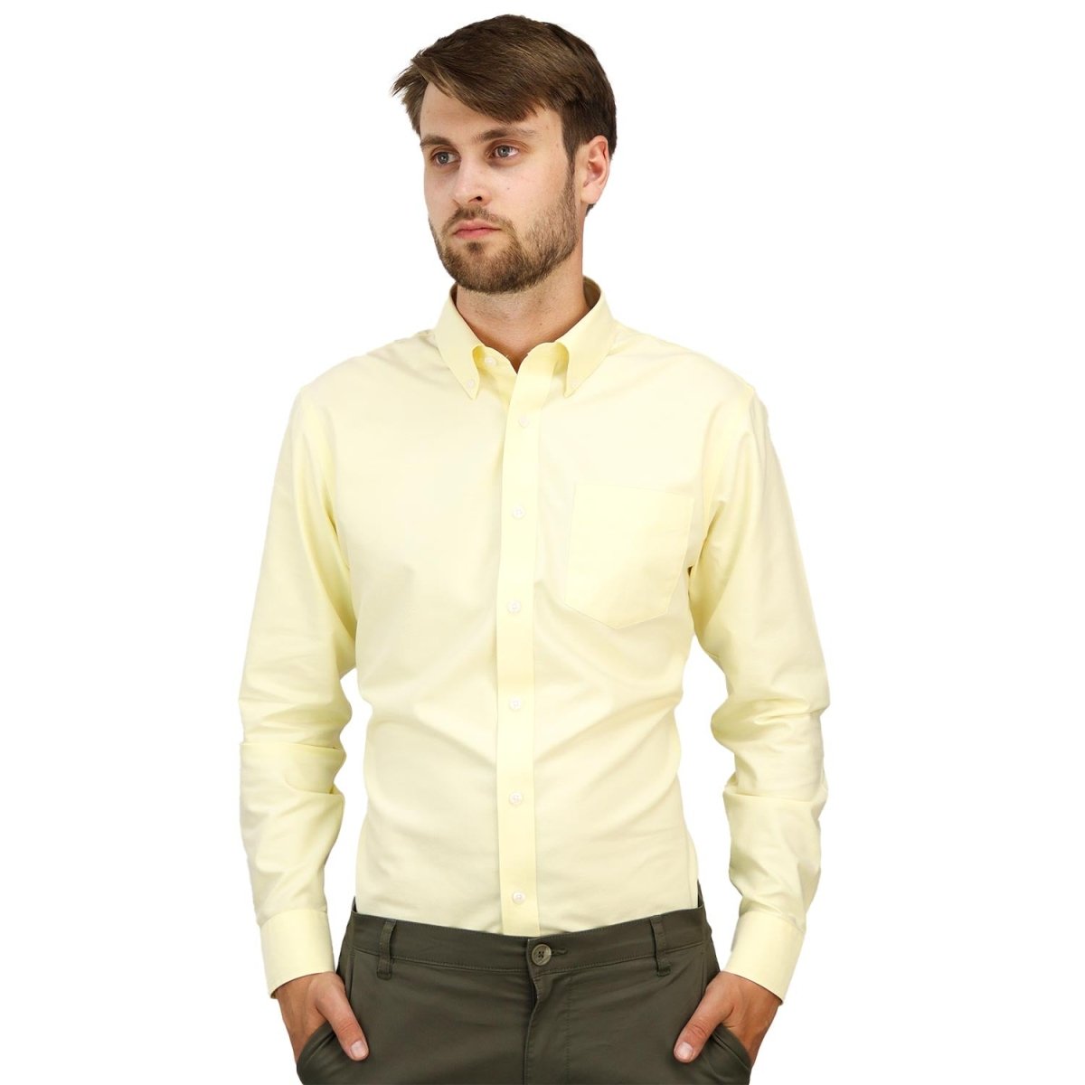 Giordano Men Wrinkle Free Shirt - Premium Shirts