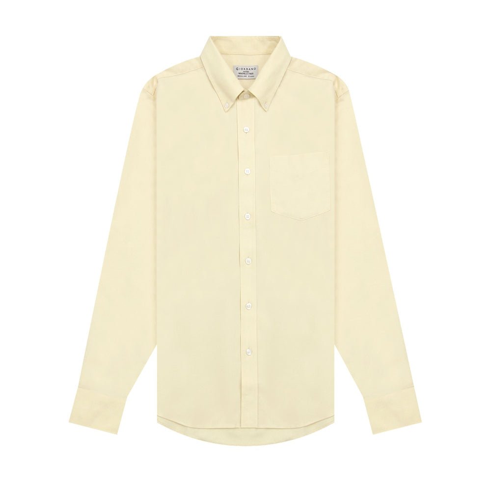 Giordano Men Wrinkle Free Shirt - Premium Shirts