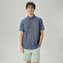 Giordano Men Wrinkle Free Short Sleeve Oxford Shirt - Premium Shirts