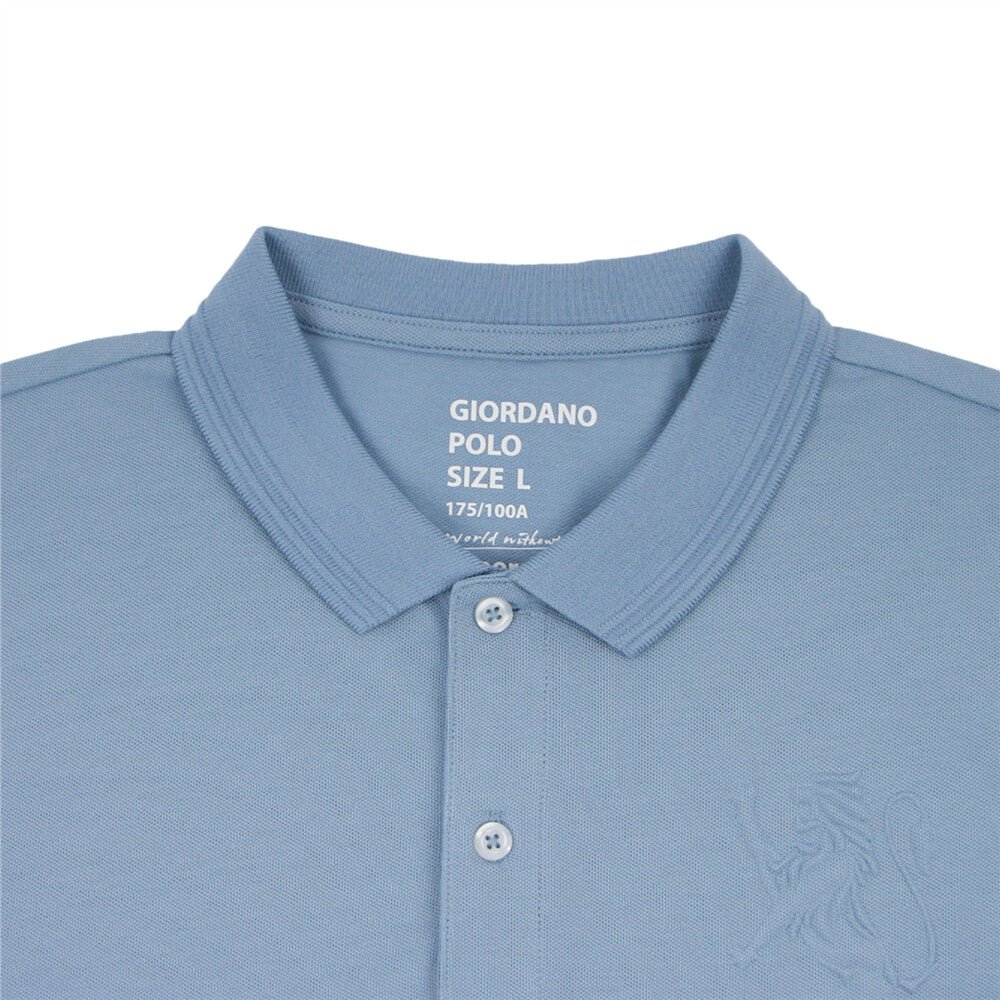 Giordano Men's 3D Bold Lion Polo - Premium Polo