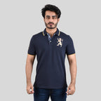 Giordano Men's 3D Bold Lion Polo - Premium Polo