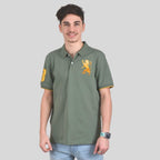 Giordano Men's 3D Bold Lion Polo - Premium Polo