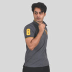 Giordano Men's 3D Bold Lion Polo - Premium Polo
