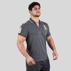 Giordano Men's 3D Bold Lion Polo - Premium Polo