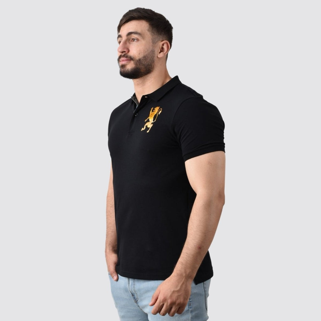 Giordano Men's 3D Lion Polo - Premium Polo