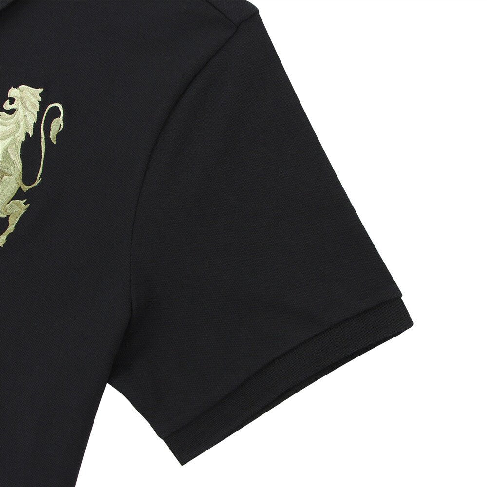 Giordano Men's 3D Lion Polo - Premium Polo