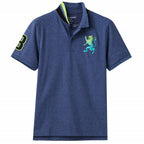 Giordano Men's 3D Lion Polo - Premium Polo