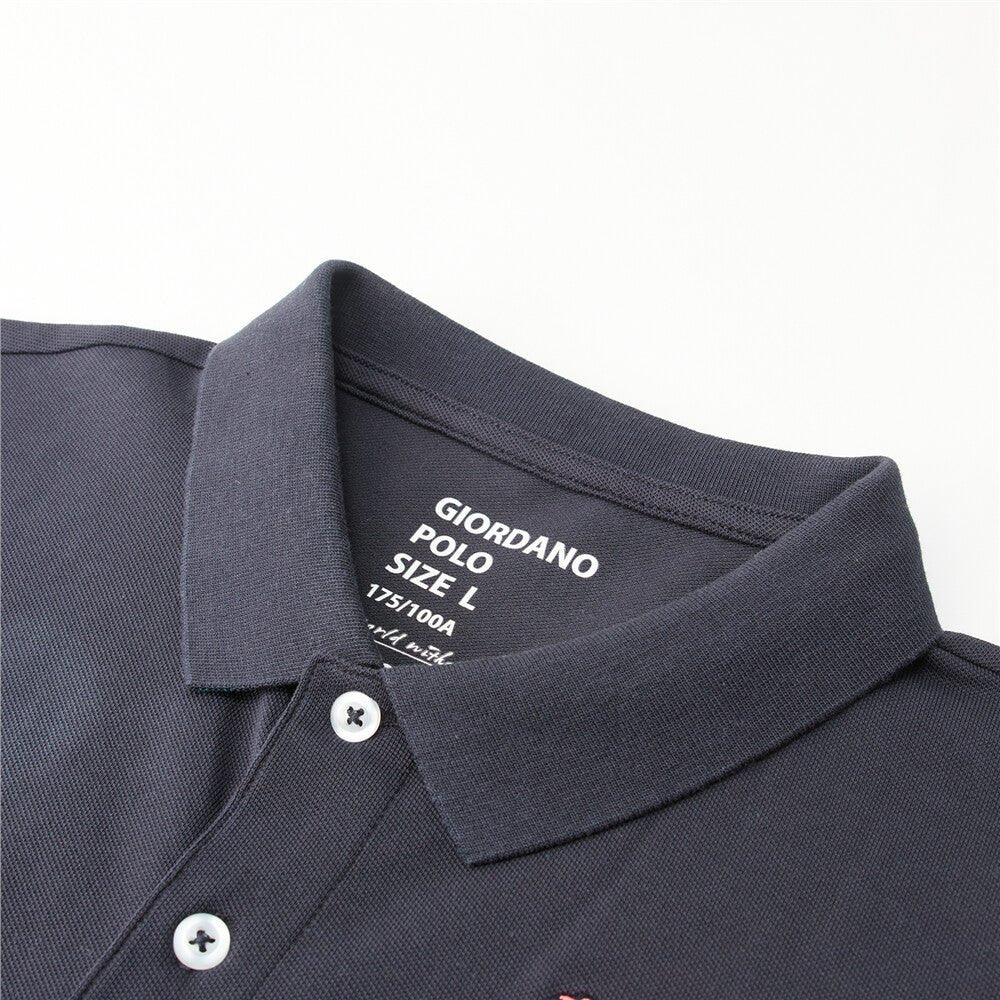 Giordano Men's 3D Lion Polo - Premium Polo