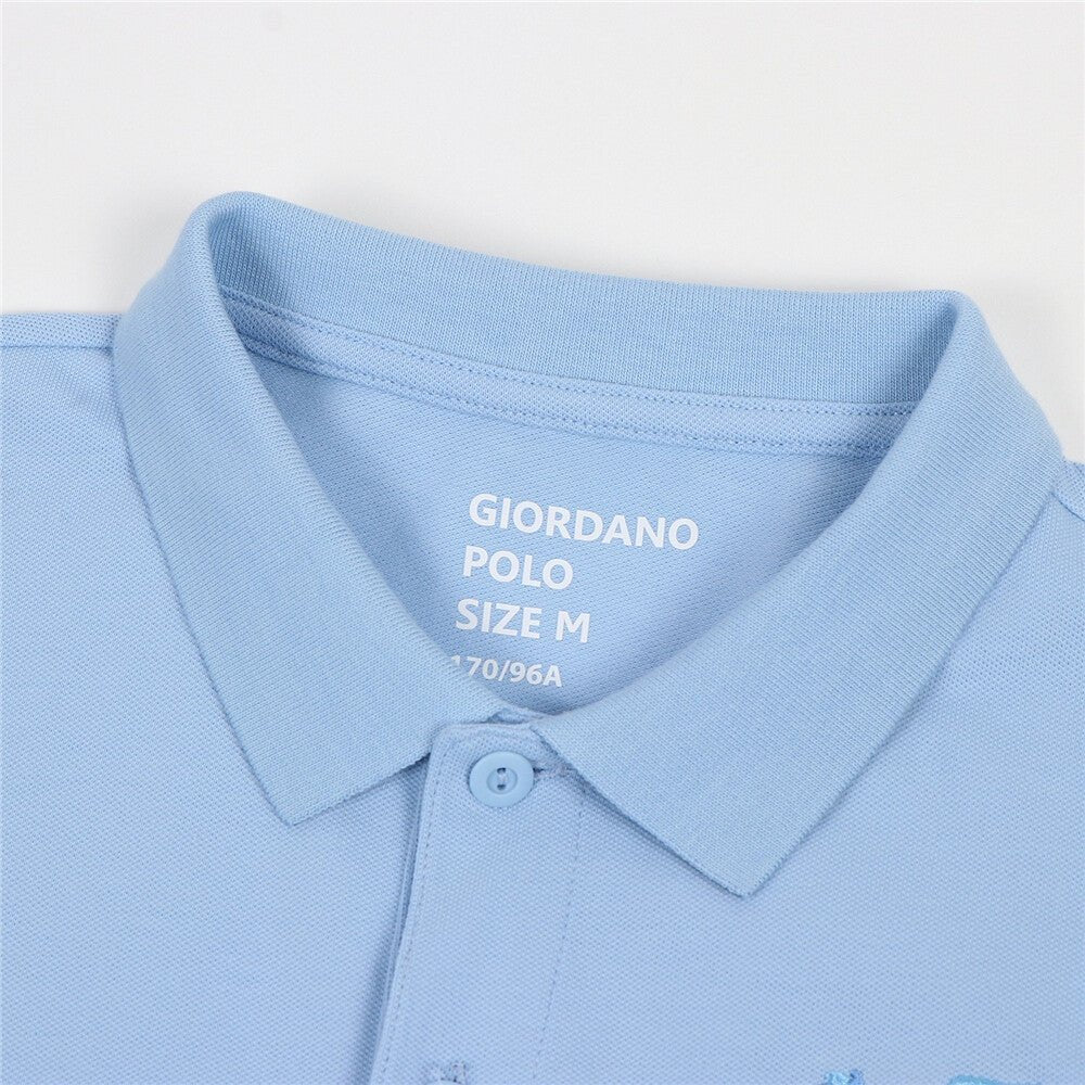 Giordano Men's 3D Lion Polo - Premium Polo