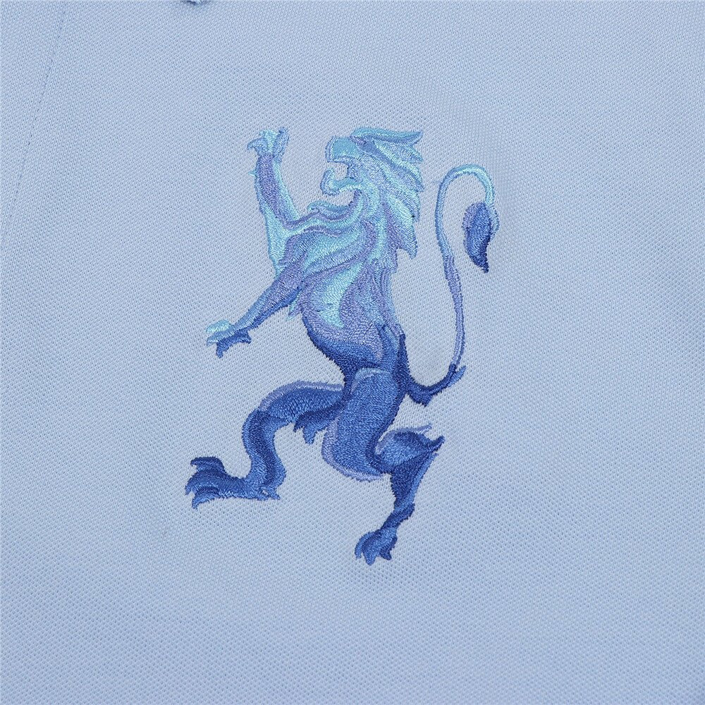 Giordano Men's 3D Lion Polo - Premium Polo