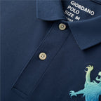 Giordano Men's 3D Lion Polo - Premium Polo