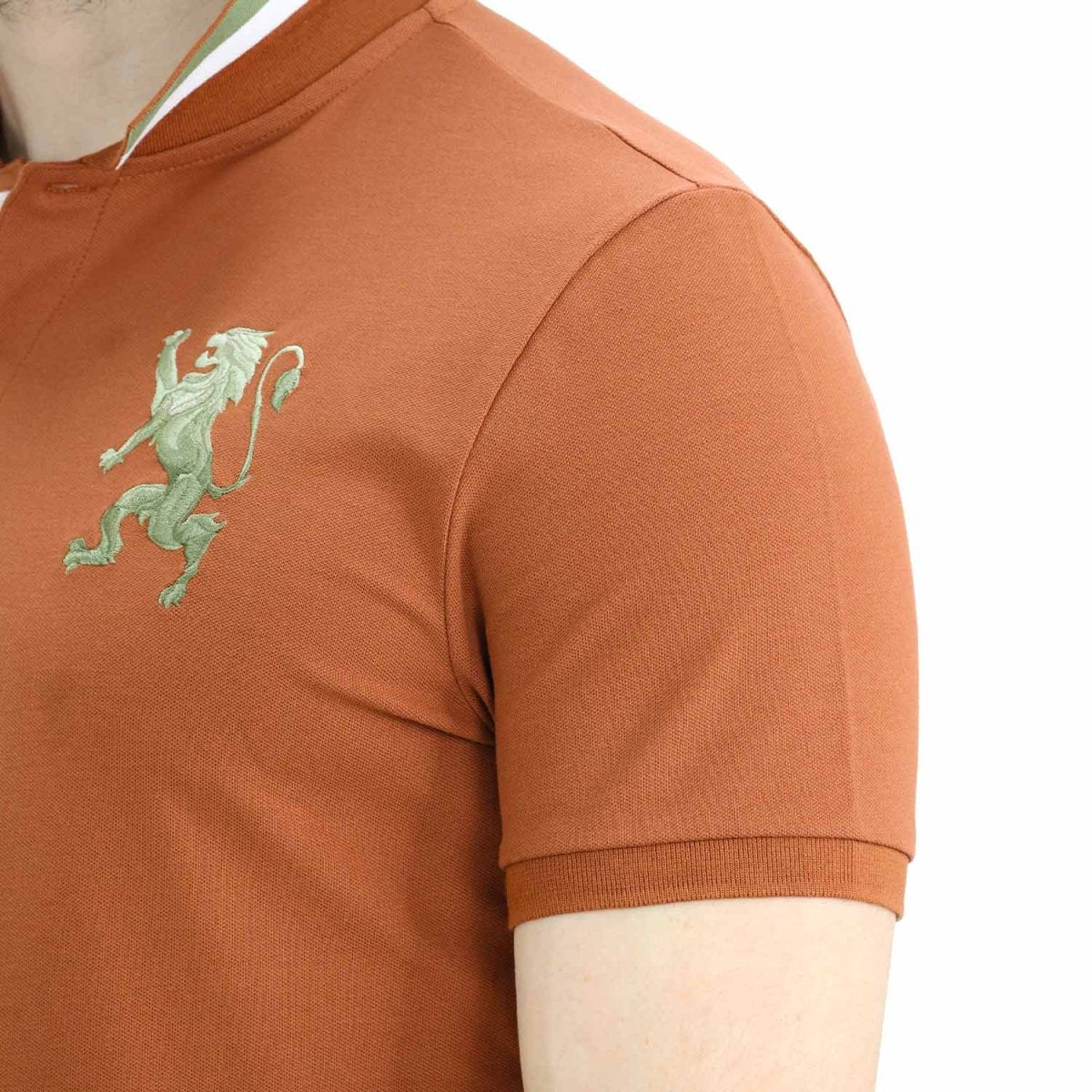 Giordano Men's 3D Lion Polo - Premium Polo