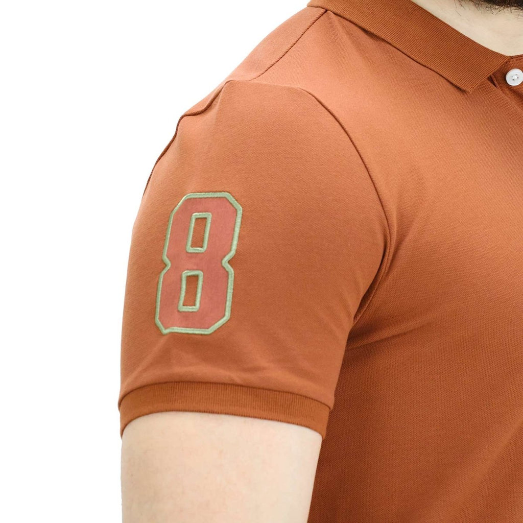 Giordano Men's 3D Lion Polo - Premium Polo