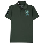 Giordano Men's 3D Lion Polo - Premium Polo