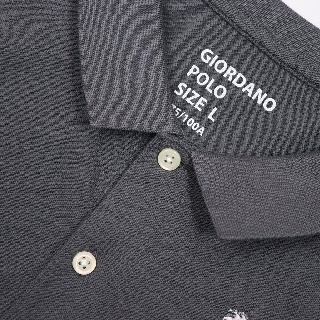 Giordano Men's 3D Lion Polo - Premium Polo