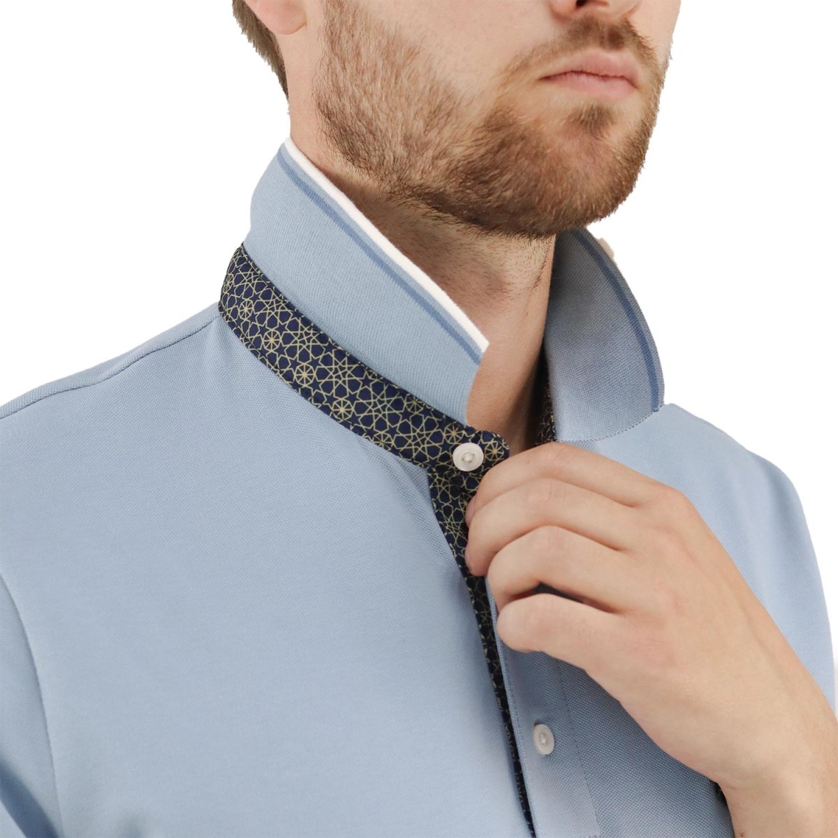 Giordano Men's 3D Lion Polo - Premium Polo