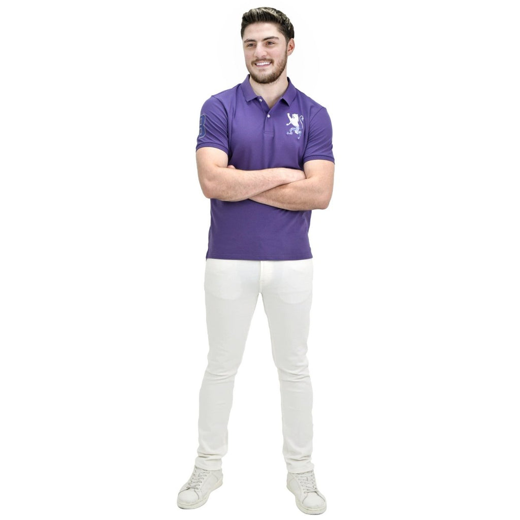 Giordano Men's 3D Lion Polo - Premium Polo