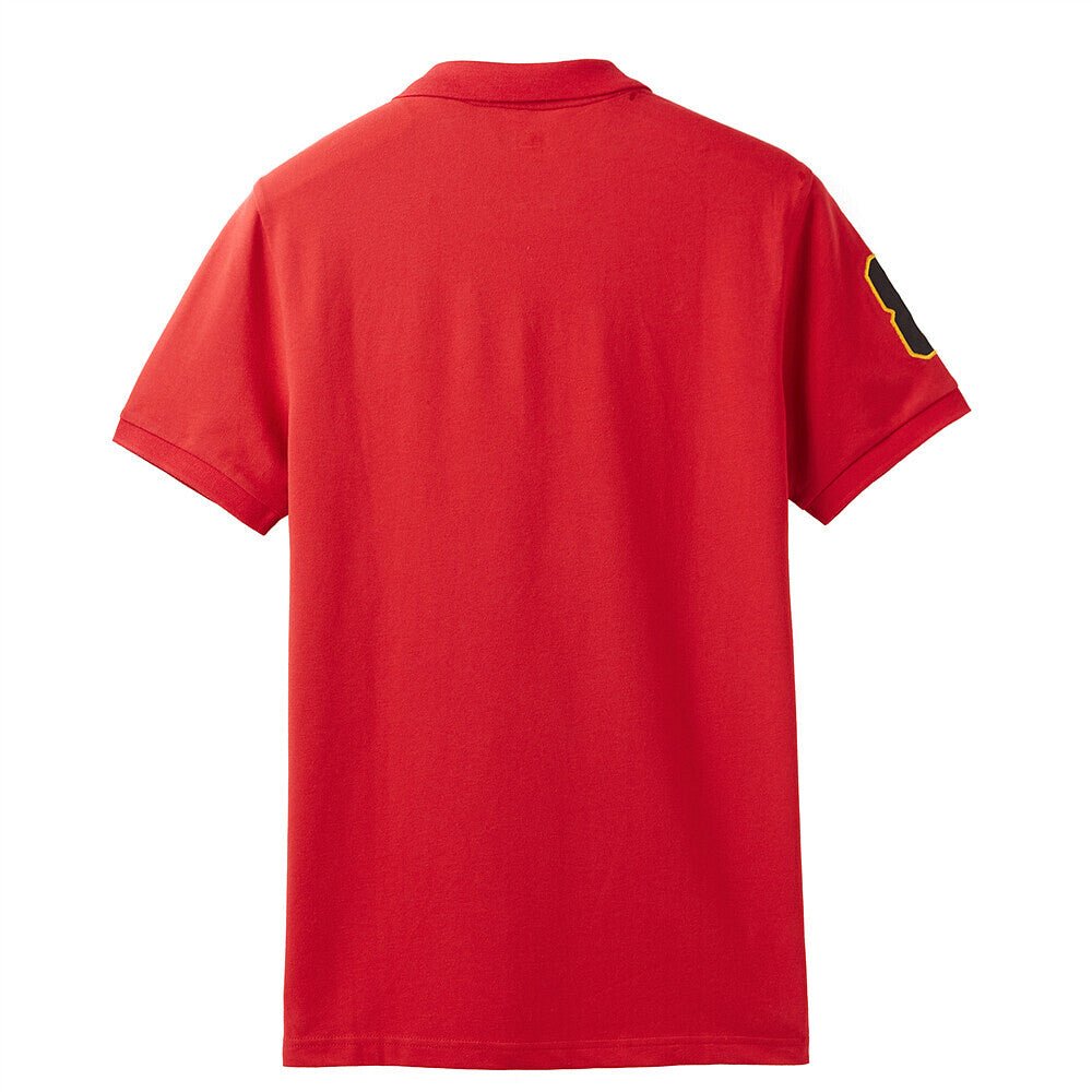Giordano Men's 3D Lion Polo - Premium Polo