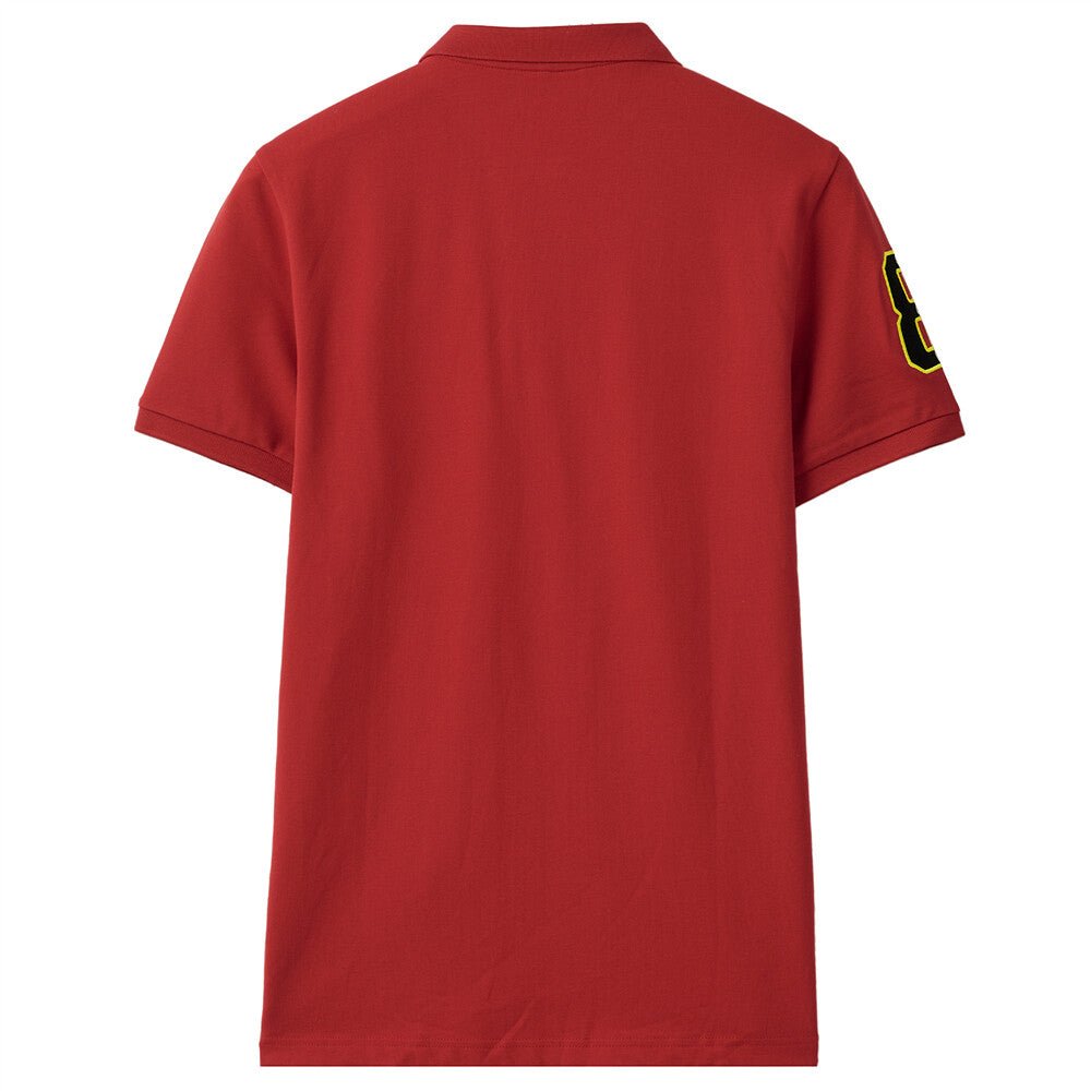 Giordano Men's 3D Lion Polo - Premium Polo