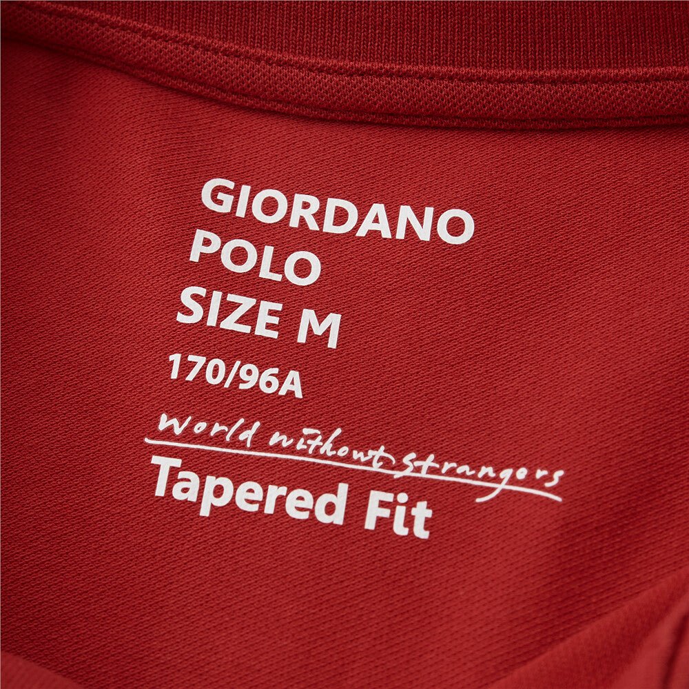 Giordano Men's 3D Lion Polo - Premium Polo