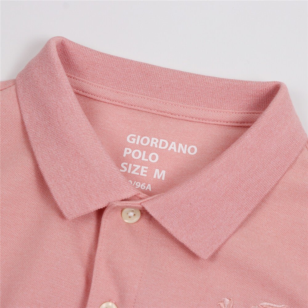 Giordano Men's 3D Lion Polo - Premium Polo
