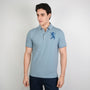 Giordano Men's 3D Lion Polo: Slim Fit, Bold Embroidery, Premium Pique - Premium Polo
